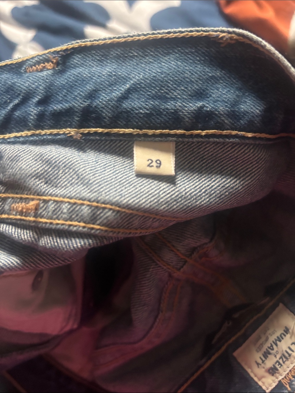 Citizens Of Humanity Light Blue Straight-Leg Jeans - Picture 10 of 11